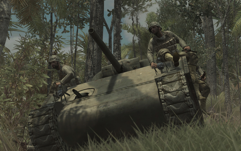 Illustration for article titled New Call Of Duty: World At War Screens